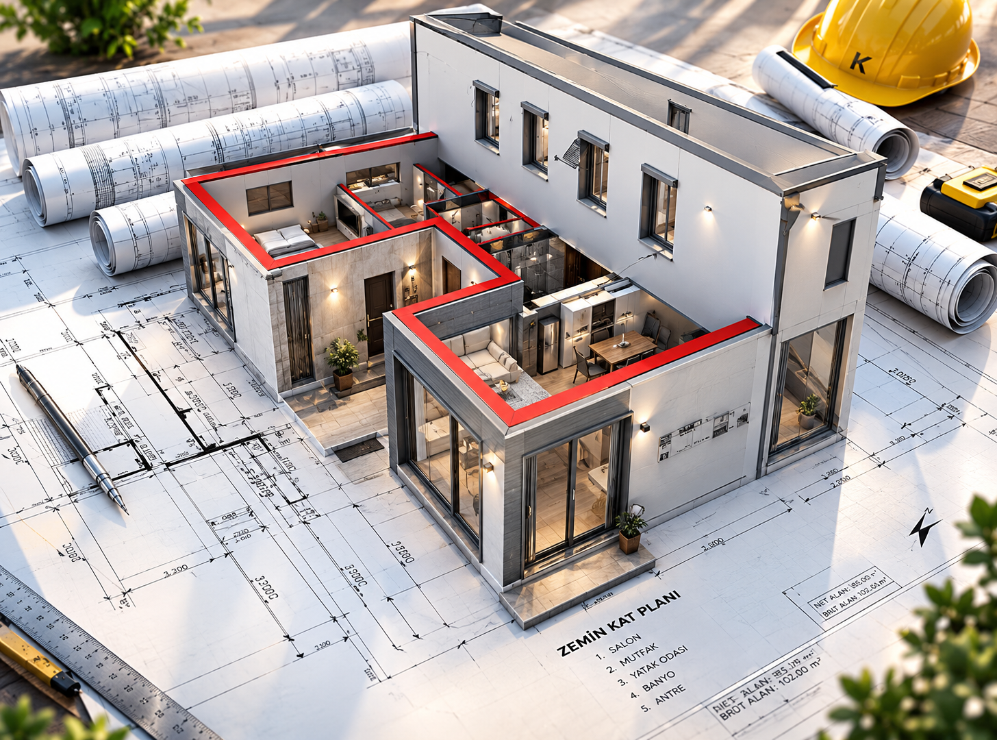 Modern yaşam alanı